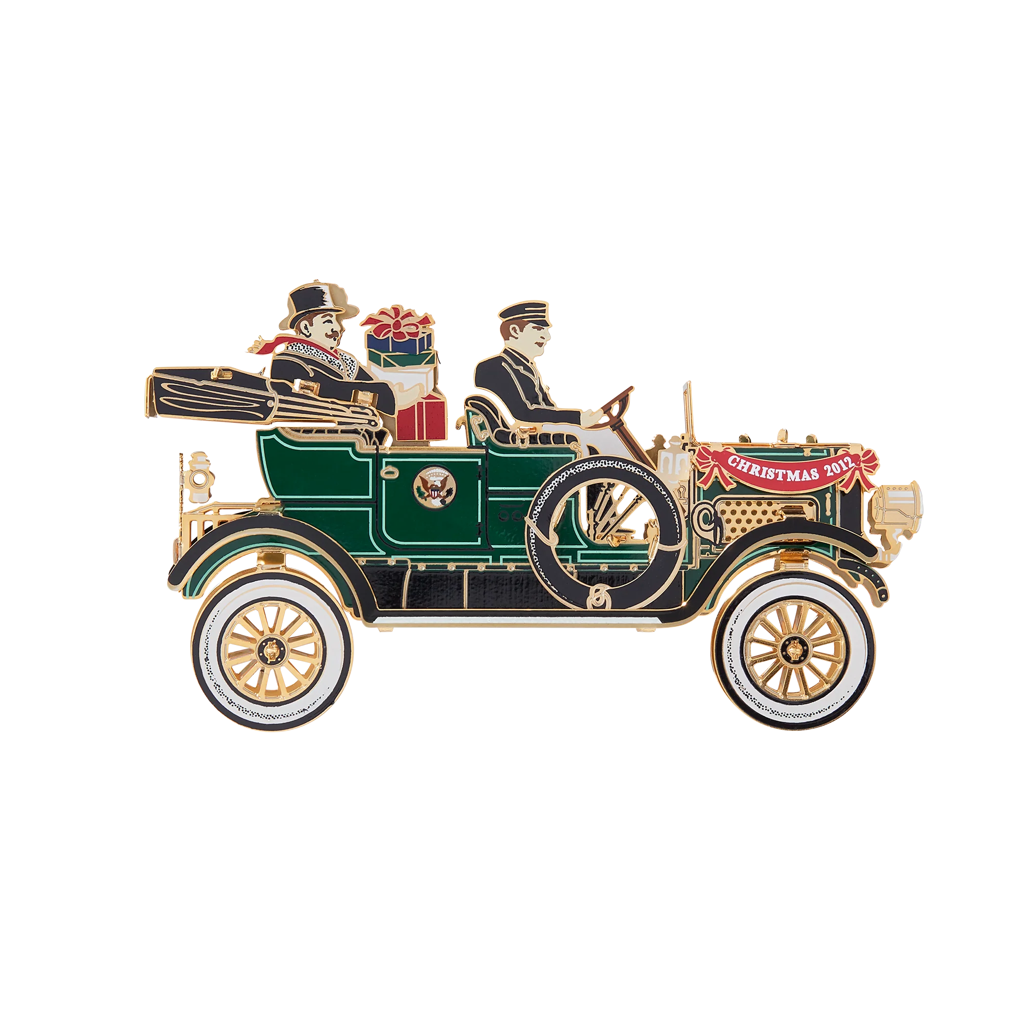 2012 White House Christmas Ornament, The First Presidential Automobile - Image 3