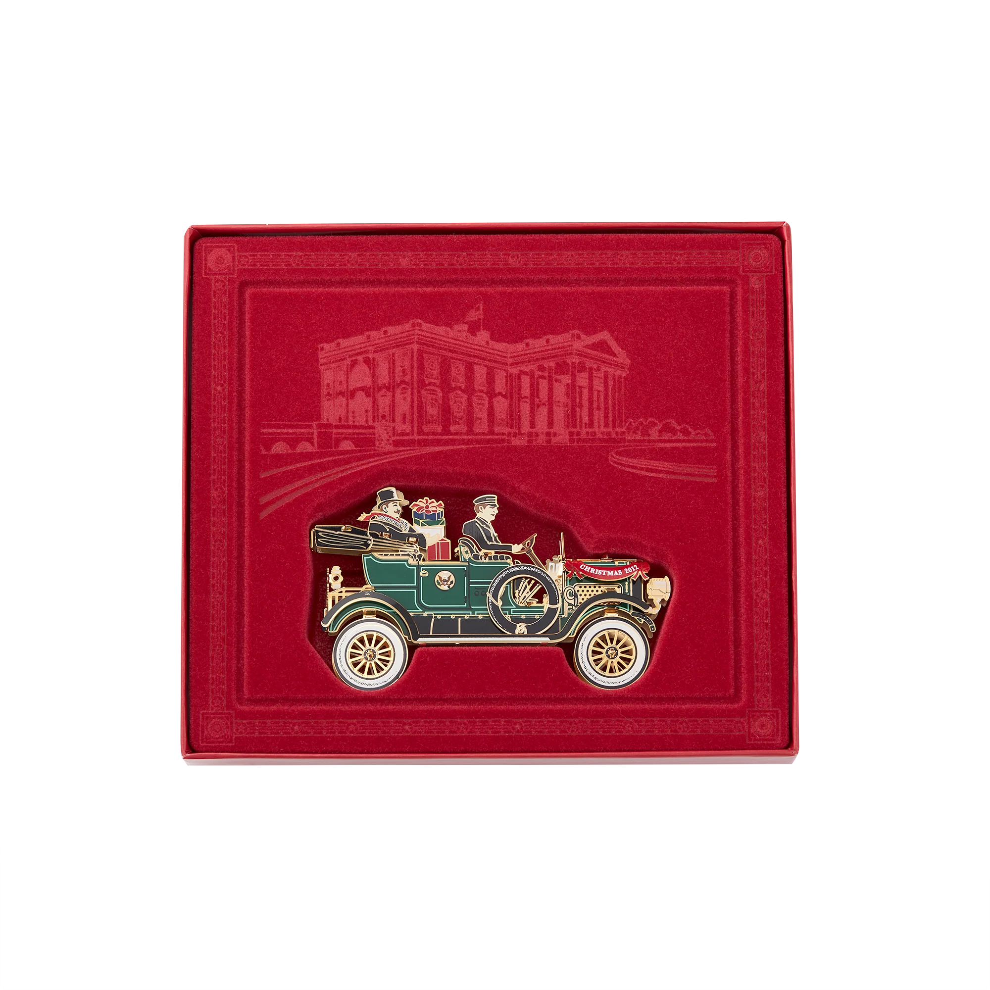 2012 White House Christmas Ornament, The First Presidential Automobile - Image 4