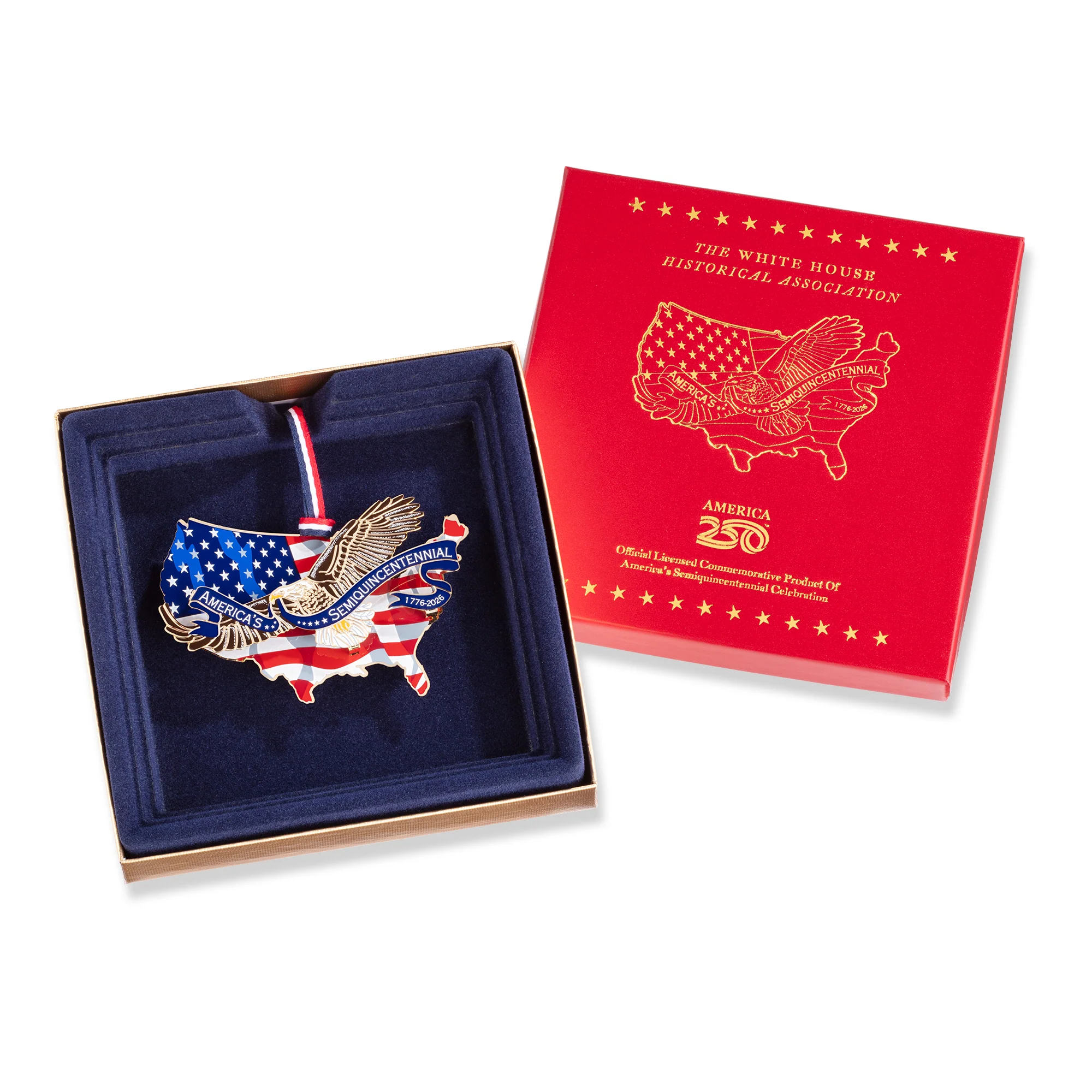 America250 Eagle of Freedom Over America Ornament - Image 4