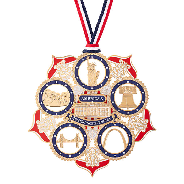 America's 250th Anniversary Ornaments - 3 Piece Bundle - Image 3