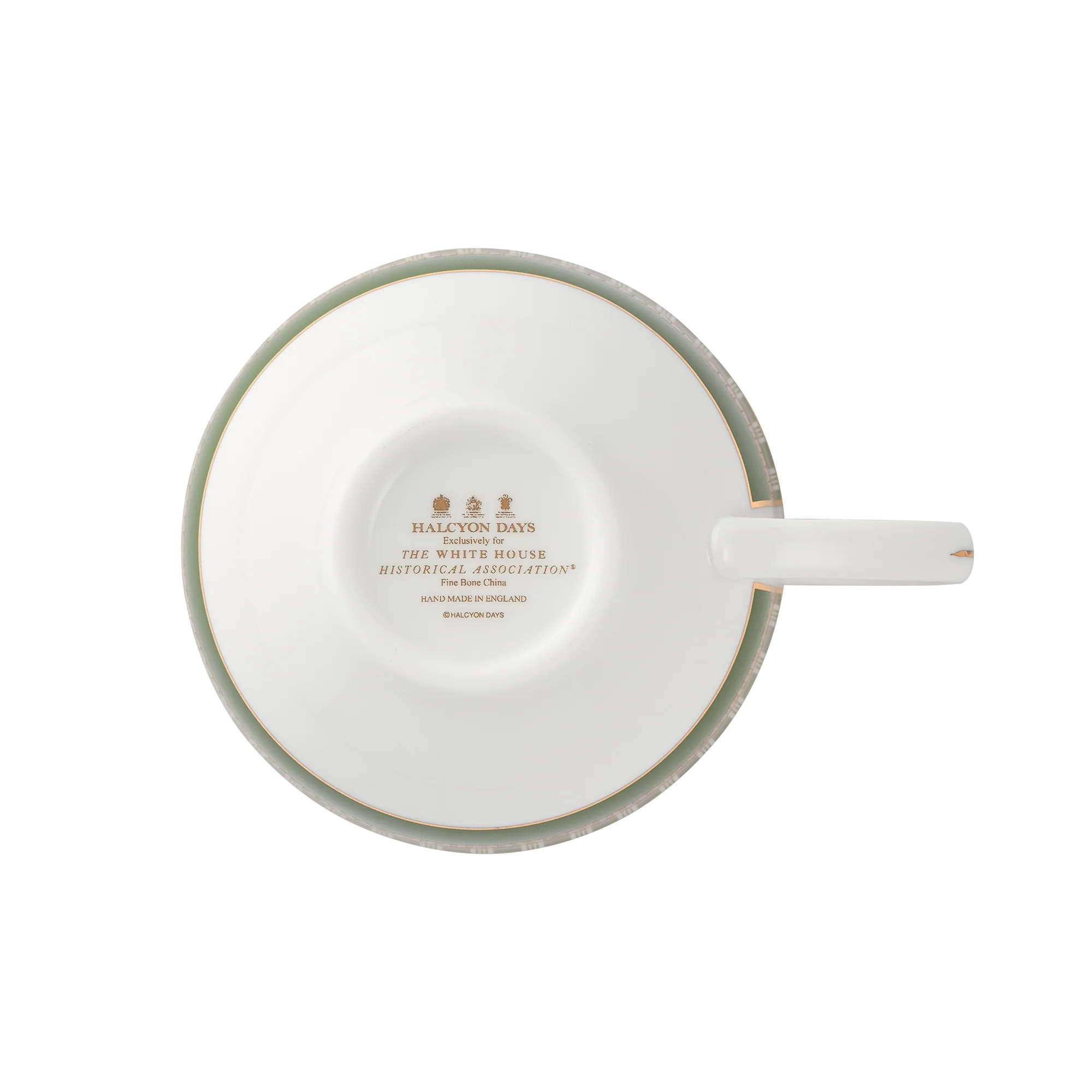 Green Room Teacup & Saucer - Image 3