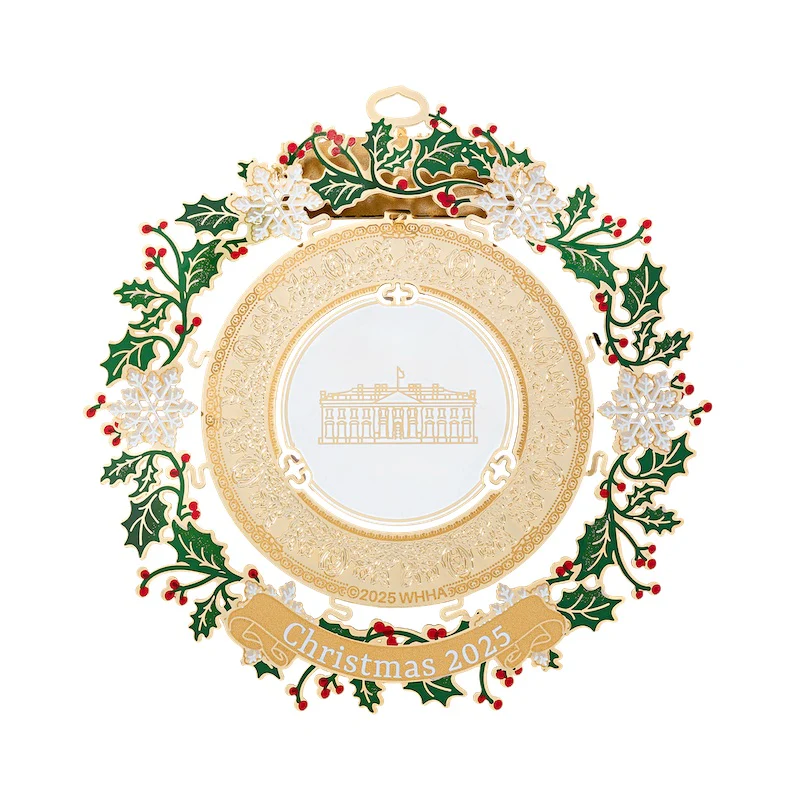 Official 2025 White House Christmas Ornament - Image 9